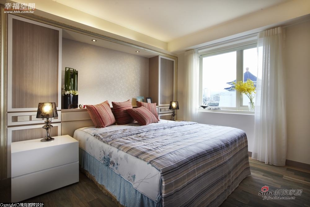 新古典 三居 卧室图片来自幸福空间在【高清】弹性房中房的99平生活可能42的分享