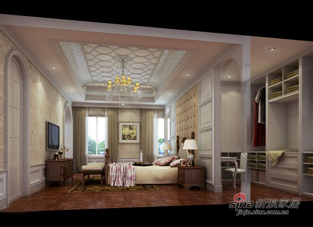 欧式 别墅 客厅图片来自用户2746869241在体香草堂中西结合混搭设计96的分享