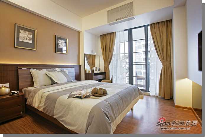 简约 复式 卧室图片来自用户2739081033在山语城（190平米）现代简约设计案例37的分享