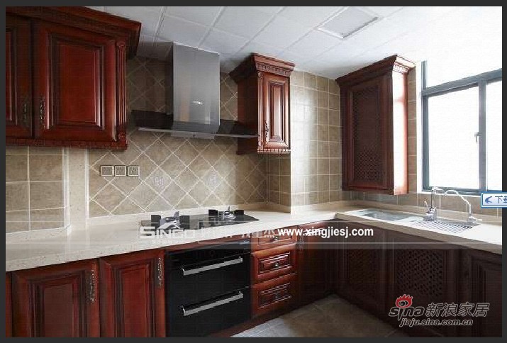 简约 别墅 厨房图片来自用户2737735823在奢华的简欧混搭风格45的分享
