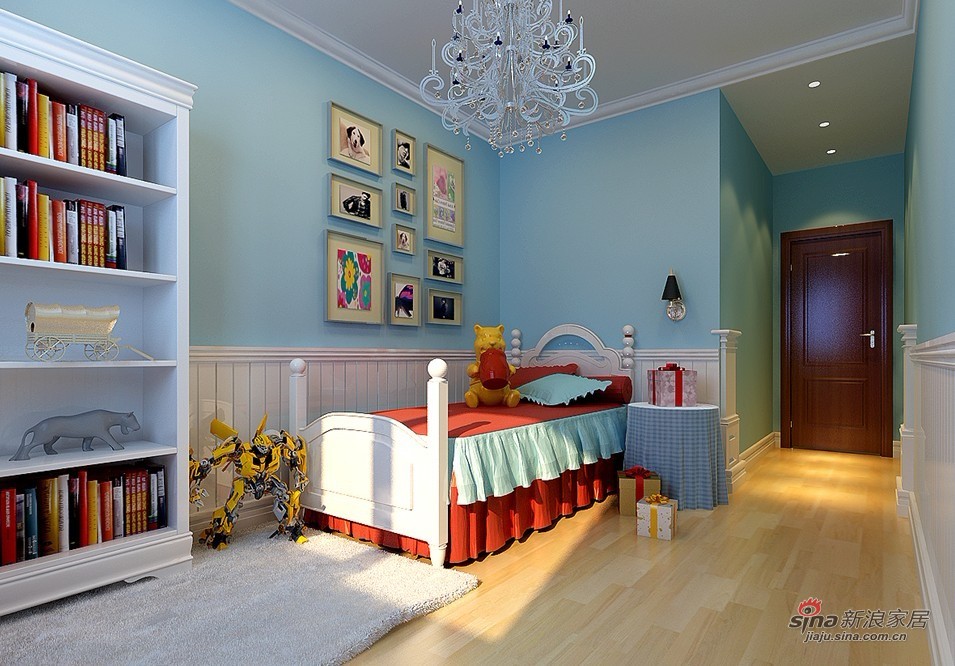 欧式 二居 儿童房图片来自用户2745758987在130平品味完美欧式情调30的分享
