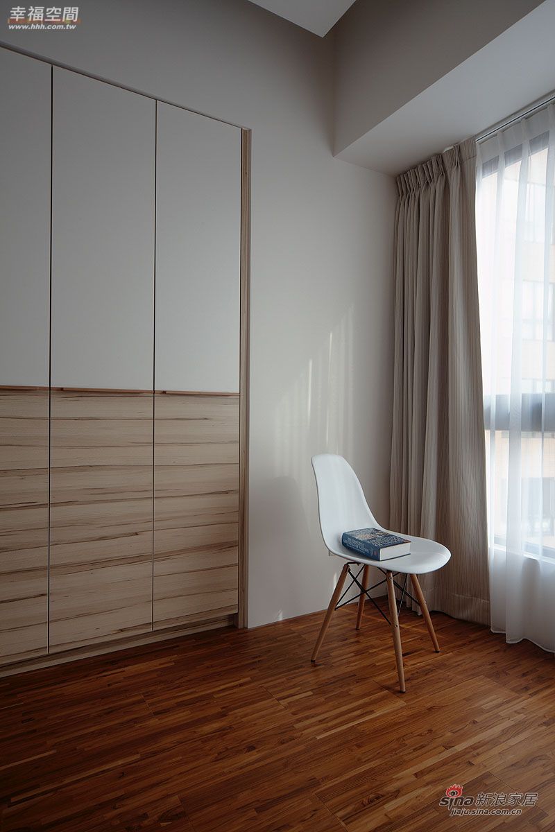 北欧 二居 卧室图片来自幸福空间在在北欧简约中混搭德式精工时尚风情41的分享