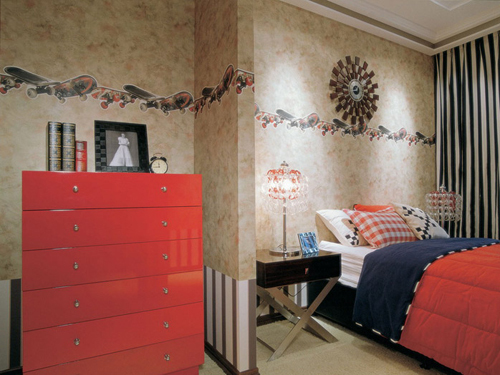 北欧 二居 卧室图片来自用户1903515612在20万全包90平奢华北欧大气家17的分享