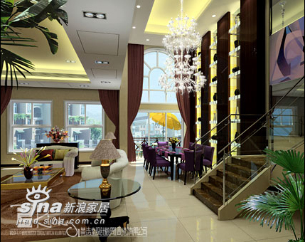 其他 别墅 餐厅图片来自用户2557963305在武汉卓越蔚藍海岸示范单位91的分享