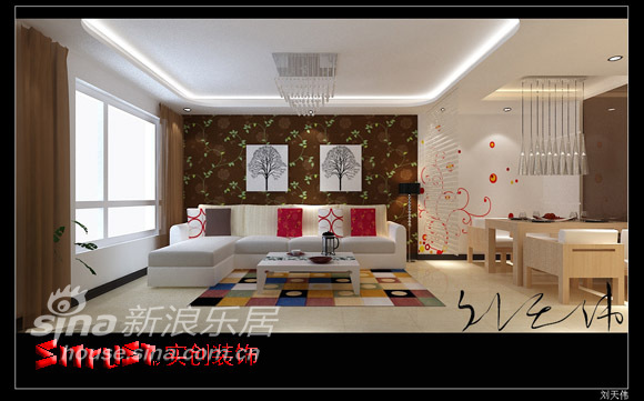 简约 一居 客厅图片来自用户2737786973在现代简约，低调奢华15的分享