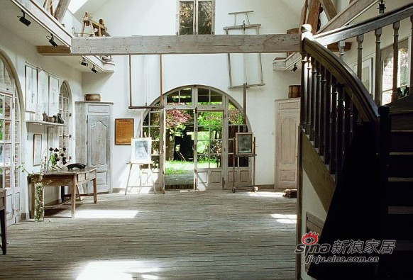 田园 别墅 客厅图片来自用户2737946093在自然纯朴的法国乡间别墅设计76的分享