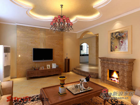 欧式 别墅 客厅图片来自用户2745758987在古典简欧风格装点茉莉山庄89的分享