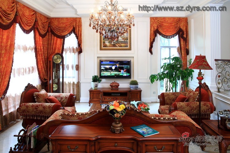 欧式 别墅 客厅图片来自用户2746953981在新古典主义的视觉艺术形态44的分享