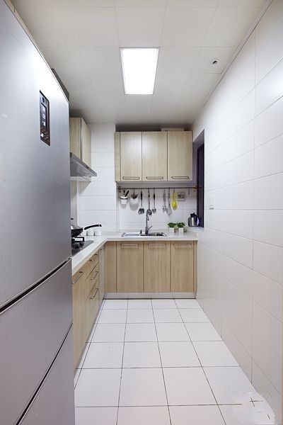 简约 二居 厨房图片来自用户2738845145在5.5万打造现代明亮舒适2居室69的分享