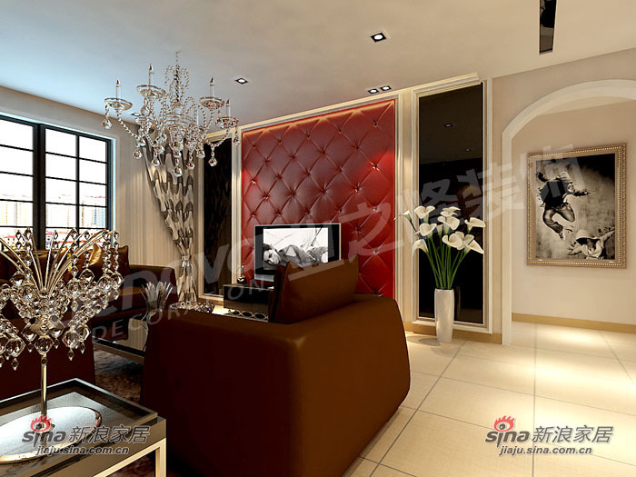 简约 一居 客厅图片来自用户2739378857在丰富大气的混搭风格设计85的分享