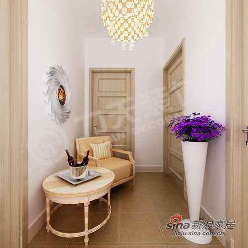 简约 一居 客厅图片来自阳光力天装饰在聚汇和兴-b2户型1室1厅1卫1厨-现代简约45的分享