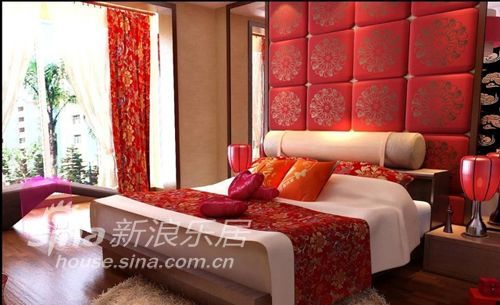 中式 二居 卧室图片来自用户2740483635在浪漫中国红75的分享