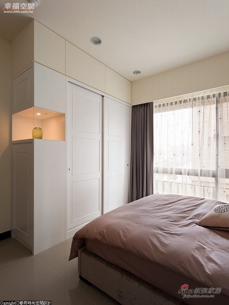 美式 四居 卧室图片来自幸福空间在高薪夫妻的108平现代美式四居59的分享