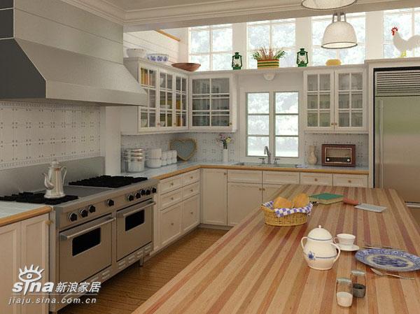 欧式 复式 厨房图片来自用户2746869241在厨房样板间52的分享