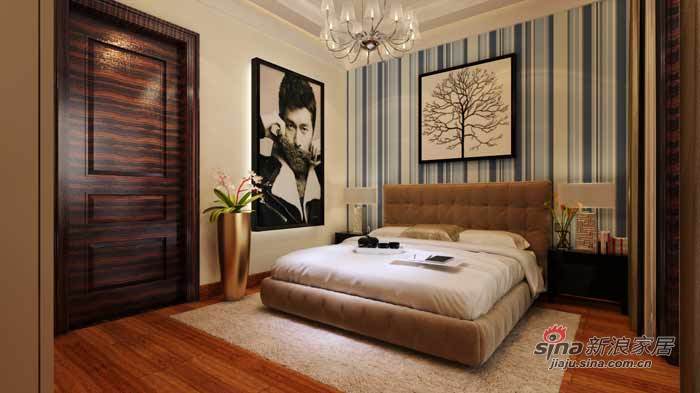 港式 三居 卧室 文艺青年图片来自用户1907650565在罗马假日舒适160平休闲3居83的分享