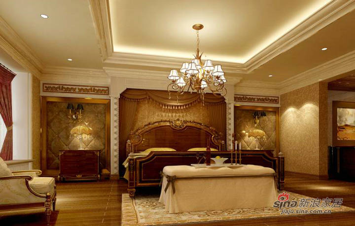 欧式 别墅 客厅图片来自用户2745758987在18万装300平奢华欧式65的分享