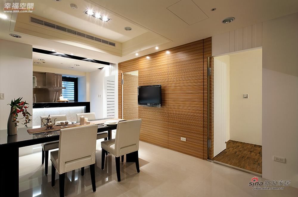 中式 公寓 餐厅图片来自幸福空间在125平大气中式大宅生活63的分享