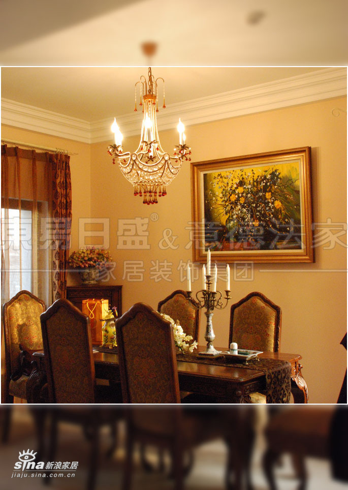 欧式 别墅 餐厅图片来自用户2557013183在东易日盛-龙湾31的分享