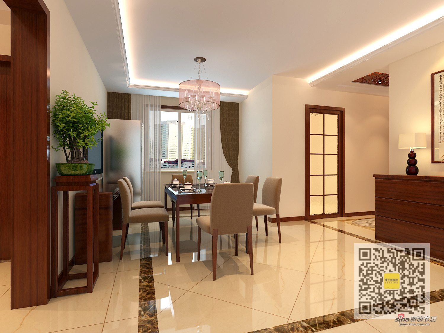 简约 三居 餐厅图片来自用户2737759857在中国铁建·花语城160平三居室简约风格58的分享
