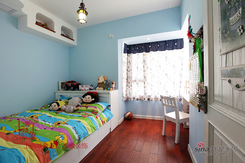 地中海 三居 儿童房图片来自上海映象设计-无锡站在【高清】143平美式乡村混搭伊甸园38的分享