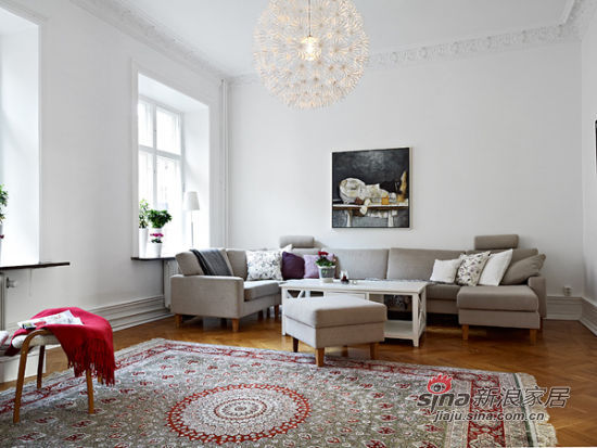 北欧 三居 客厅图片来自用户1903515612在107平明亮华丽淡雅3居设计25的分享