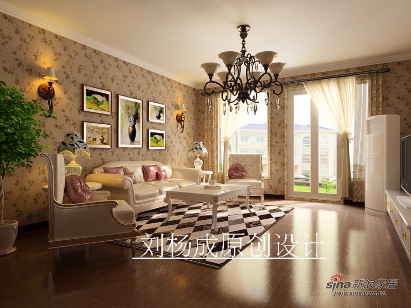 简约 一居 客厅图片来自用户2737786973在天通苑奢华欧式设计17的分享