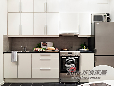 欧式 其他 厨房图片来自用户2746889121在50平清雅简约白色单身公寓46的分享