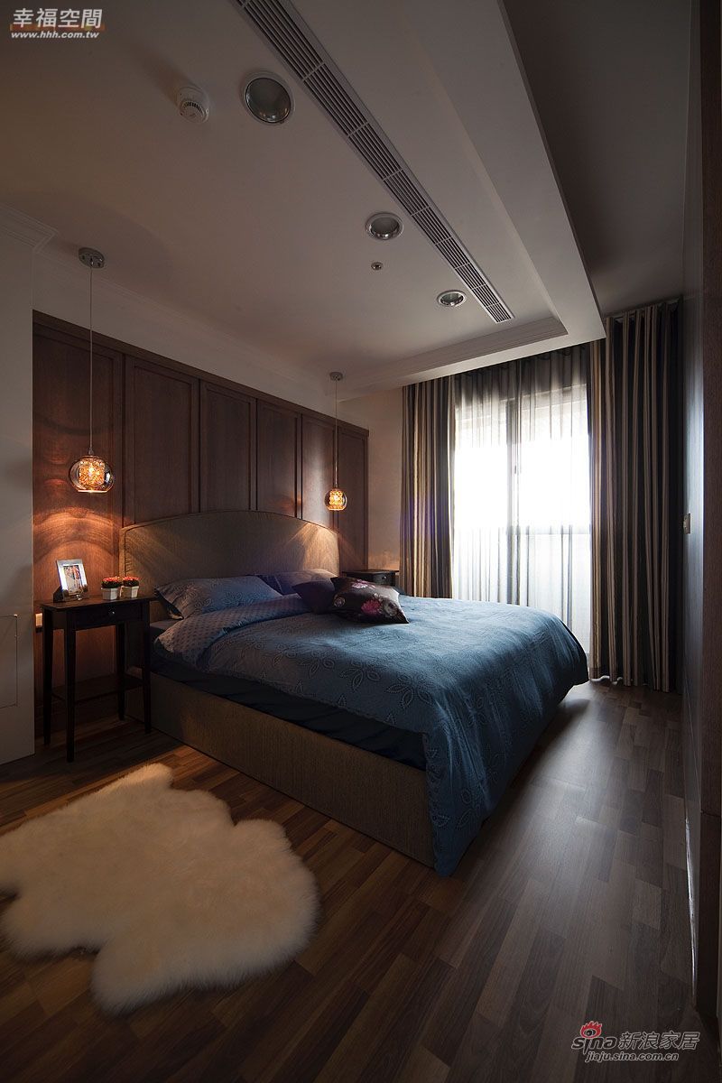 新古典 公寓 卧室图片来自幸福空间在9万打造都会雅痞的轻古典生活50的分享