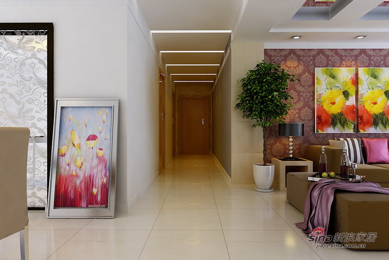 欧式 三居 客厅图片来自用户2745758987在温馨120平现代欧式风格三室两厅33的分享