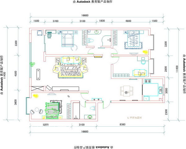 简约 三居 客厅图片来自用户2739081033在大气简约 146平淡雅明朗的家50的分享