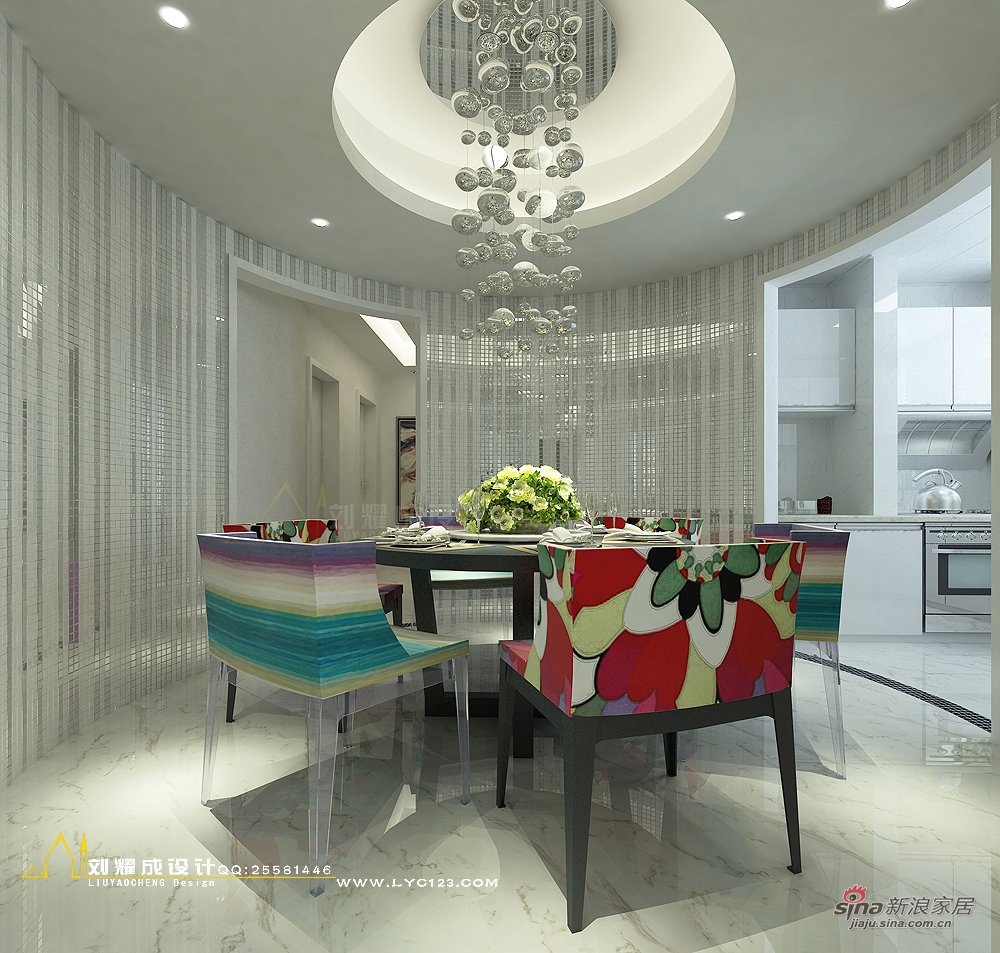 简约 四居 餐厅图片来自用户2737735823在【高清】150平唯美的纯净湘潭四居室设计57的分享
