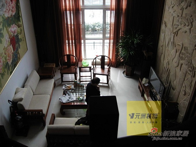 中式 四居 客厅图片来自用户1907658205在521平米檀香山别墅中式古典装修实景图47的分享