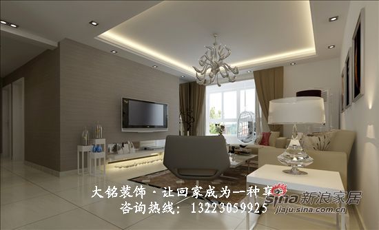 简约 四居 客厅图片来自用户2738820801在“未来与现代”主题家庭装修设计39的分享