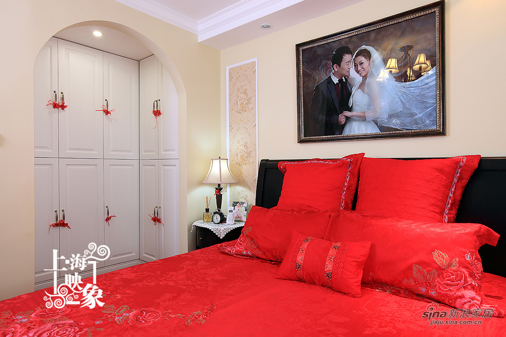 美式 二居 卧室图片来自上海映象设计-无锡站在【高清】半包8.5万营造81平现代美式 蓦然回首51的分享
