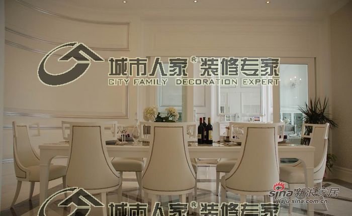 欧式 别墅 餐厅图片来自用户2557013183在天津城市人家——蓟县别墅简欧风格26的分享