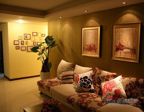 简约 三居 客厅图片来自用户2557979841在K2.百合湾现代简约三居设计50的分享