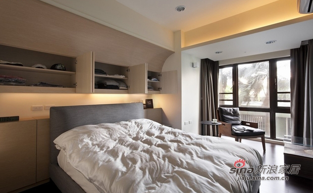 北欧 三居 卧室图片来自佰辰生活装饰在9万打造132平自然休闲舒适居32的分享