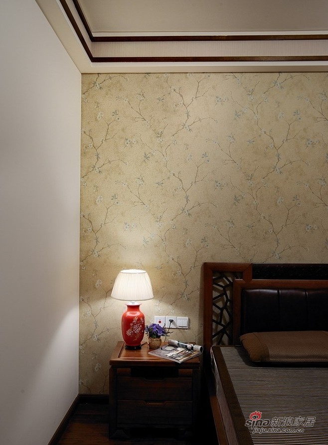 混搭 三居 卧室图片来自佰辰生活装饰在9万打造120平东南亚异域温馨居85的分享