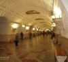 莫斯科爆炸前的奢华地铁内部
