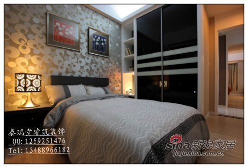 中式 四居 卧室图片来自用户1907659705在16万搞定180平新中式新居94的分享