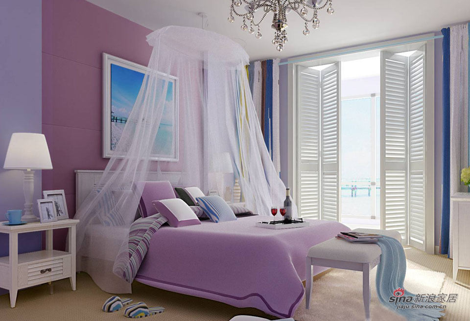 欧式 复式 卧室图片来自用户2746889121在阳光地中海64的分享