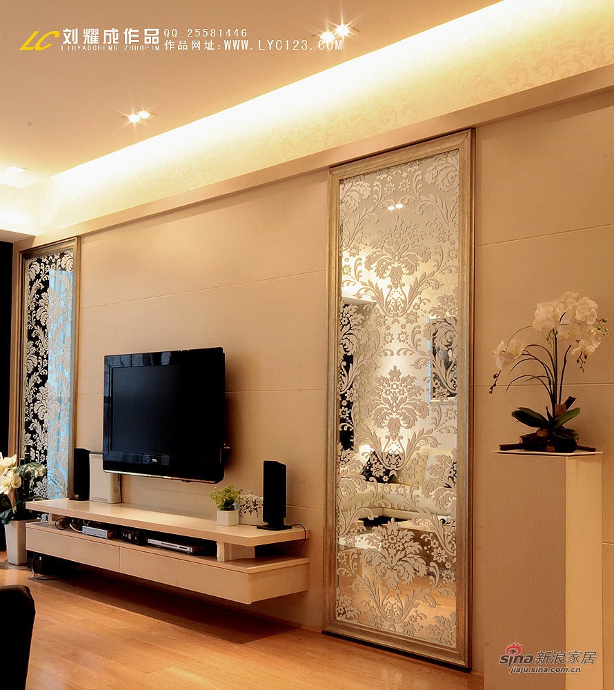 欧式 三居 客厅图片来自用户2746953981在【高清】134平设计师自己的舒适美居87的分享