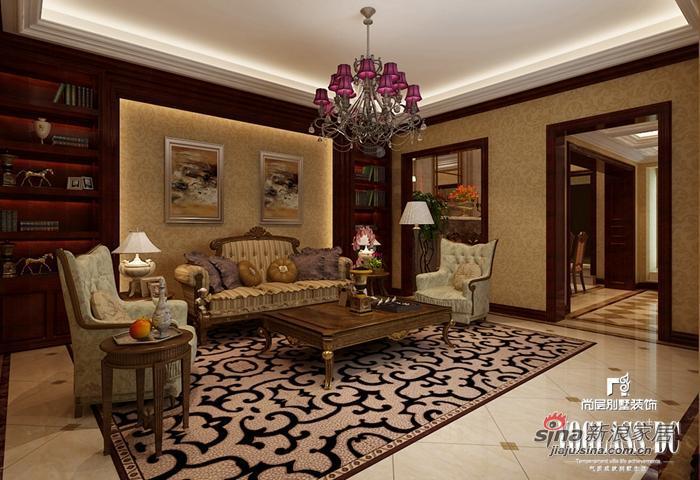 欧式 别墅 客厅图片来自用户2746869241在中海尚湖世家33的分享