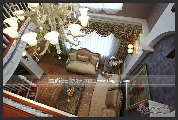 欧式 别墅 客厅图片来自用户2757317061在经典欧式风情 尊享贵族人生61的分享