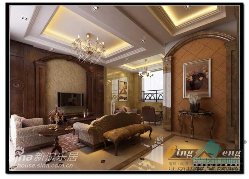 其他 别墅 客厅图片来自用户2557963305在苏州清风装饰设计师案例赏析1358的分享