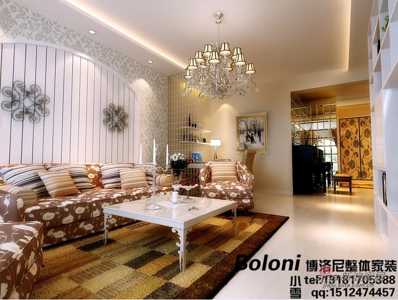 简约 二居 客厅图片来自用户2558728947在济南博洛尼设计案例—简约59的分享