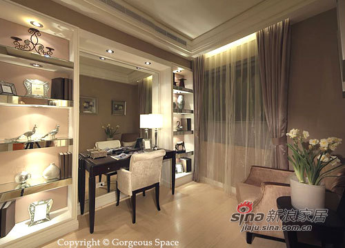 欧式 二居 书房图片来自用户2746948411在精致旅店美式居家17的分享