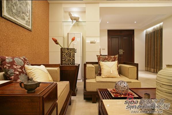 中式 三居 客厅图片来自用户1907659705在140平舒适家仅8万66的分享