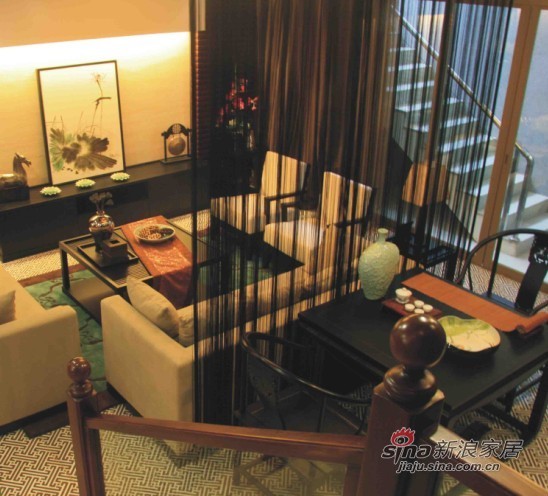 中式 三居 客厅图片来自用户1907696363在12万装160平 打造传统中式风77的分享