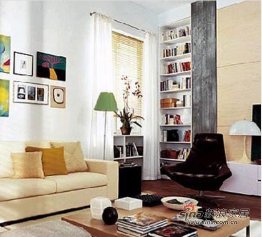 简约 二居 客厅图片来自用户2739153147在小户型装修范本 15个MINI客厅空间魅力设计75的分享
